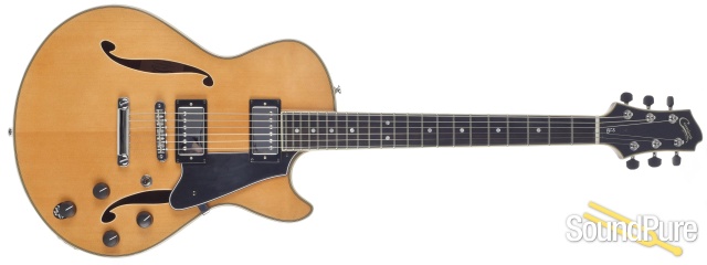 Comins GCS-1ES Vintage Blond Semi-Hollow Electric #112125 — image 5