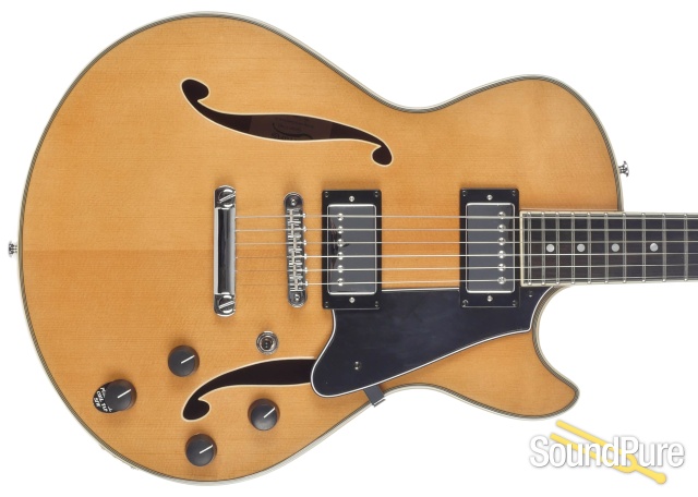 Comins GCS-1ES Vintage Blond Semi-Hollow Electric #112125 — image 9