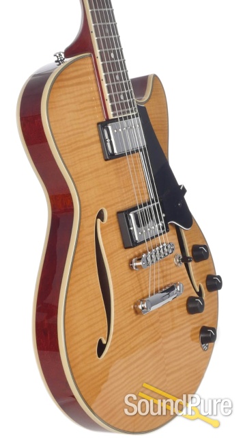 Comins GCS-1 Vintage Blond Semi-Hollow Electric #112209 — image 6