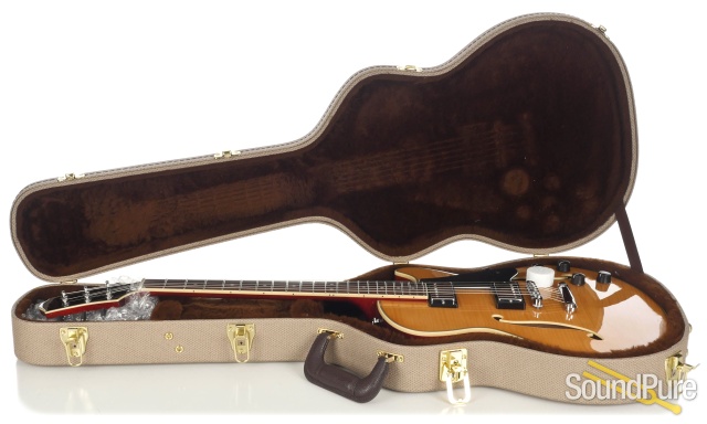 Comins GCS-1 Vintage Blond Semi-Hollow Electric #112209 — image 9