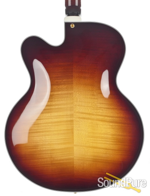 Benedetto Americana Antique Burst 17" Archtop #S1682 - Used — image 4