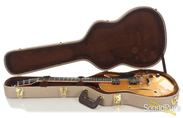 Comins GCS-1ES Vintage Blond Semi-Hollow Electric #112134 — image 6