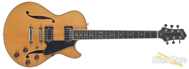 Comins GCS-1ES Vintage Blond Semi-Hollow Electric #112134 — image 7