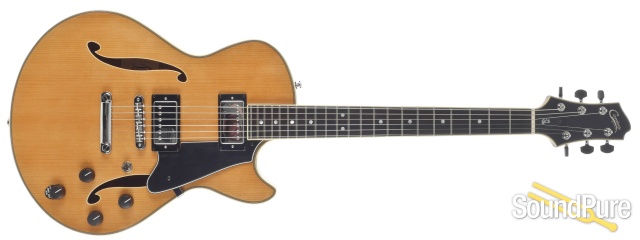 Comins GCS-1ES Vintage Blond Semi-Hollow Electric #112132 — image 9