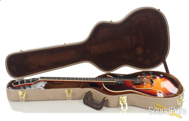 Comins GCS-1ES Autumn Burst Semi-Hollow Guitar #112140 — image 6