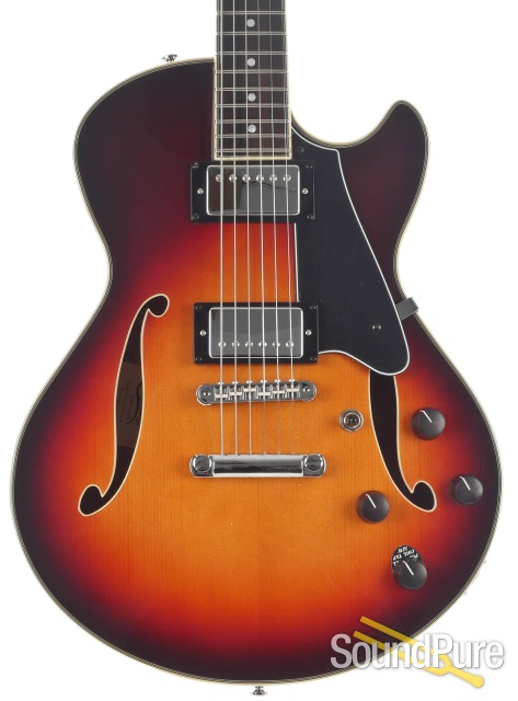 Comins GCS-1ES Autumn Burst Semi-Hollow Guitar #112140 — image 1
