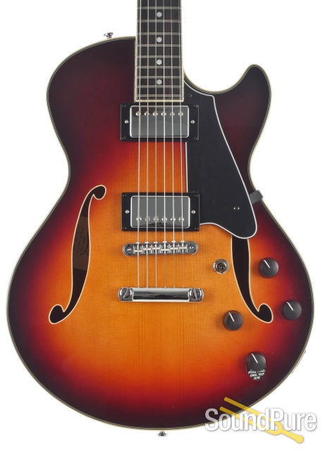 Comins GCS-1ES Autumn Burst Semi-Hollow Guitar #112136 — image 1
