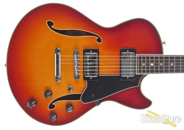 Comins GCS-1ES Violin Burst Semi-Hollow Electric #112133 — image 5
