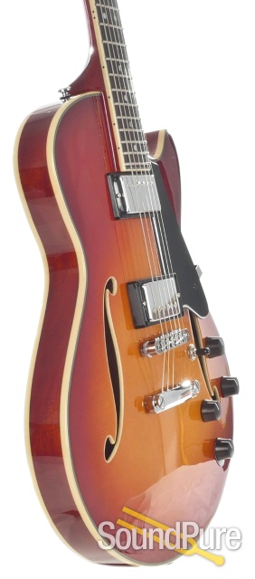 Comins GCS-1ES Violin Burst Semi-Hollow Electric #112133 — image 9