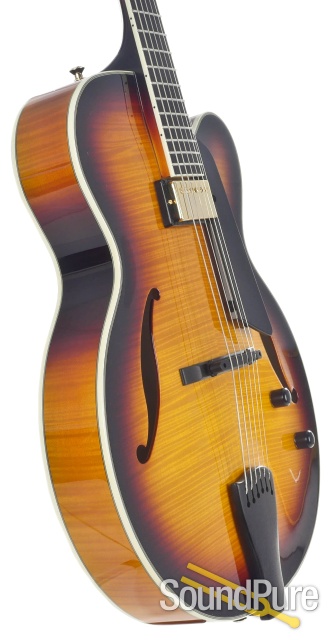 Sadowsky Jim Hall Model Tobacco Burst Archtop #A1596 — image 6