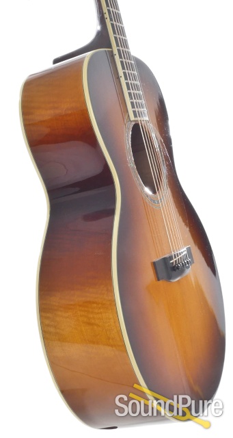 Eastman AJ616 Archback Jumbo Sunburst Acoustic #34 - Used — image 8