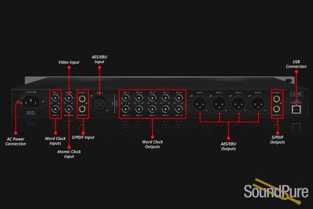 Antelope Audio OCX HD 768 kHz HD Master Clock — image 4