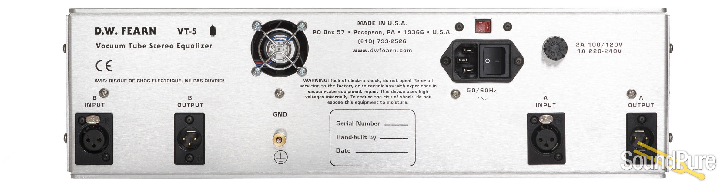 DW Fearn VT5 Stereo Equalizer