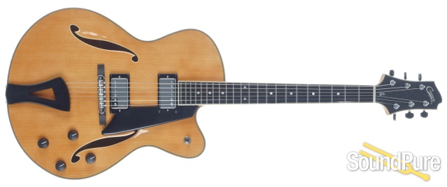 Comins GCS-16-2 Vintage Blond Archtop Guitar #218004 — image 5