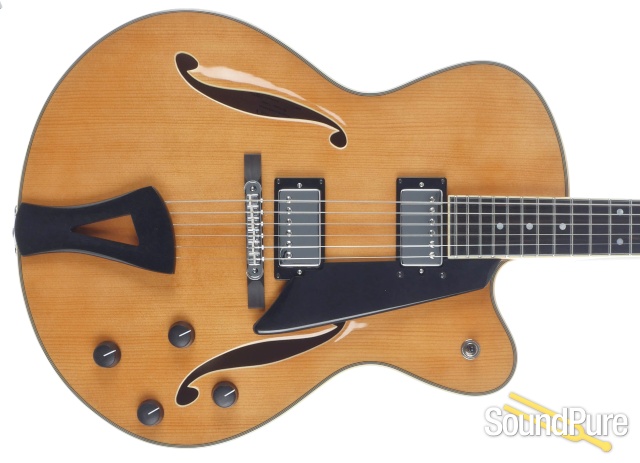 Comins GCS-16-2 Vintage Blond Archtop Guitar #218004 — image 9