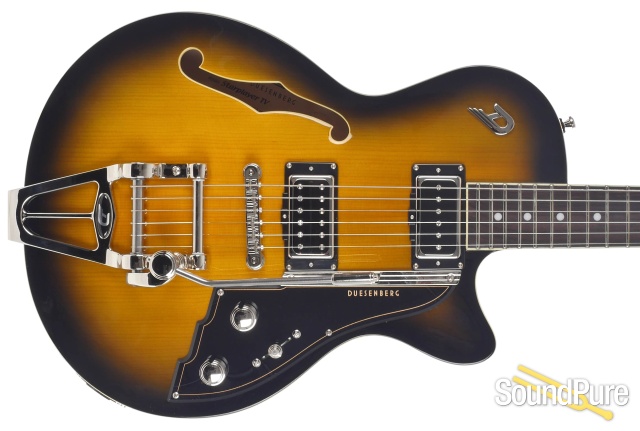 Duesenberg Starplayer TV Sunburst 2 Tone Electric #172469 — image 5
