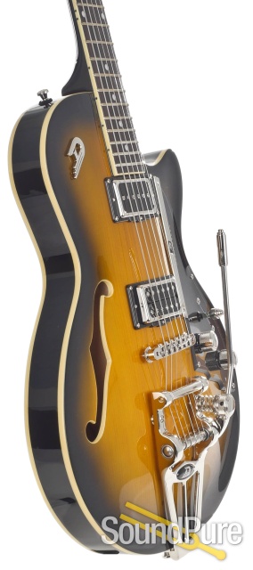 Duesenberg Starplayer TV Sunburst 2 Tone Electric #172469 — image 7