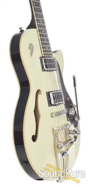 Duesenberg Starplayer TV Vintage White Electric #173093 — image 4
