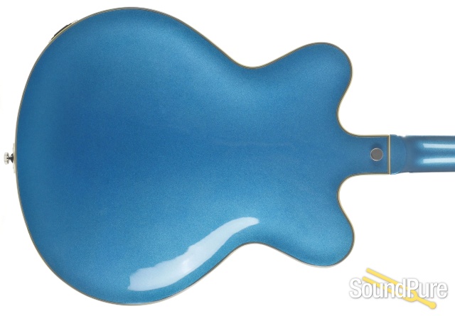 Duesenberg Fullerton Elite Catalina Blue Semi-Hollow #171316 — image 4