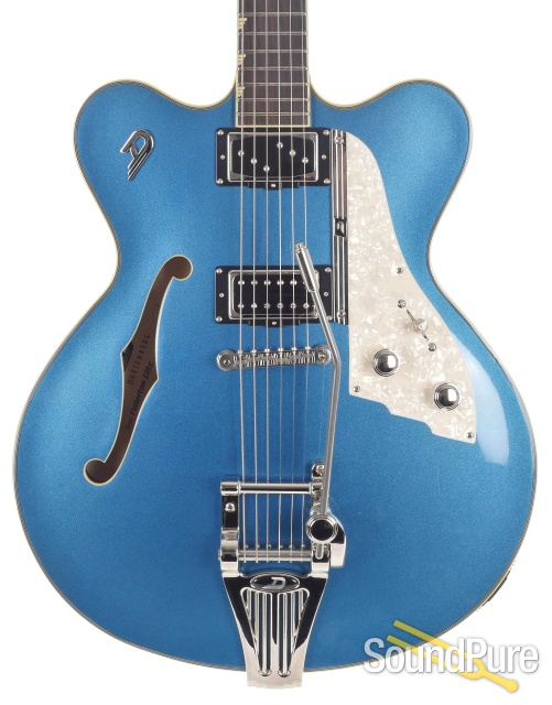 Duesenberg Fullerton Elite Catalina Blue Semi-Hollow #171316 — image 1