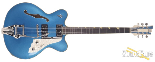 Duesenberg Fullerton Elite Catalina Blue Semi-Hollow #171316 — image 9