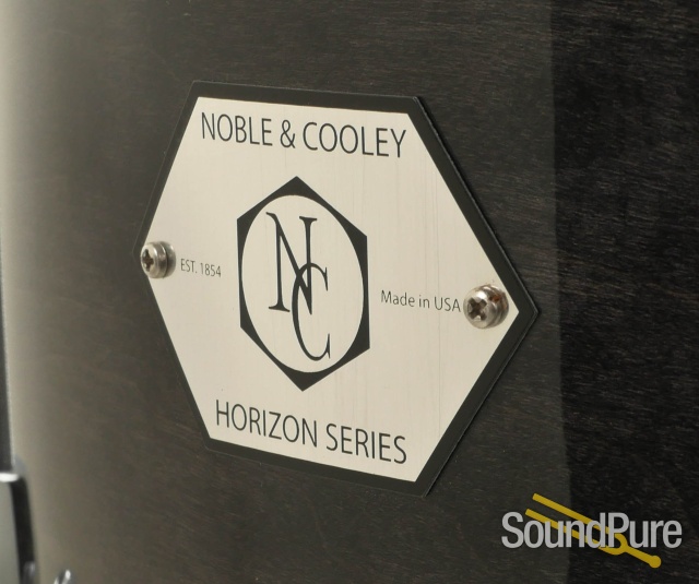 Noble & Cooley 4pc Horizon Drum Set-Blackwash Gloss — image 4