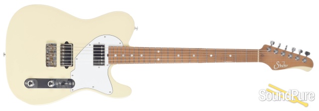Suhr Classic T Vintage White Electric #29573 - Used — image 7
