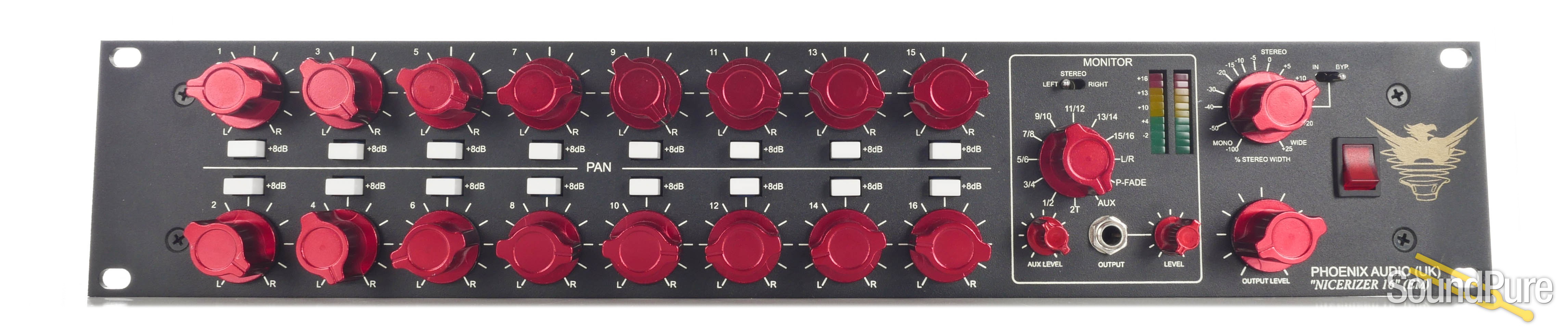 Phoenix Audio NICERIZER 16 Mk2 Summing Amp