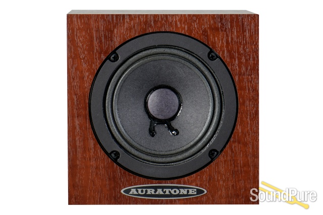 Auratone 5C Super Sound Cube (Single) Mahogany Wood Grain — image 2