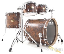 Pork Pie 4pc Walnut Roots Maple Drum Set-Natural Satin Pork Pie 4pc Walnut Roots Maple Drum Set-Natural Satin