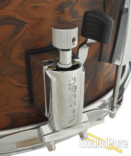 Pork Pie 7x13 Maple Snare Drum-Walnut Roots Veneer — image 5