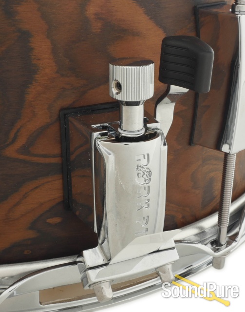 Pork Pie 7x14 Maple Snare Drum-Walnut Roots Veneer — image 4