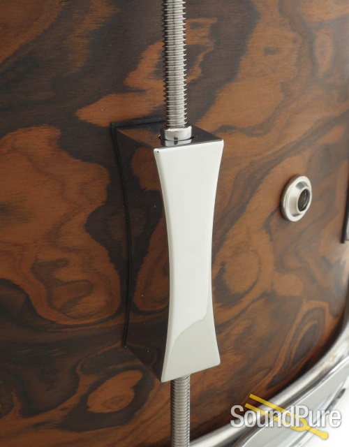 Pork Pie 7x14 Maple Snare Drum-Walnut Roots Veneer — image 6