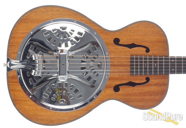 M.J. Franks Sinker Mahogany Resonator Guitar #18-254R — image 5