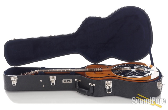 M.J. Franks Sinker Mahogany Resonator Guitar #18-254R — image 6