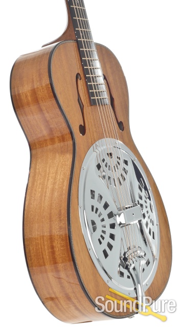 M.J. Franks Sinker Mahogany Resonator Guitar #18-254R — image 8