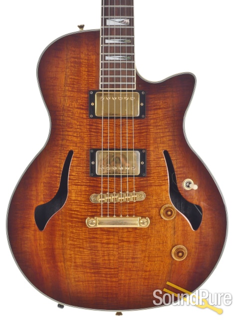 Alvarez 6501 Semi-Hollow Body Electric #921184 - Used — image 1