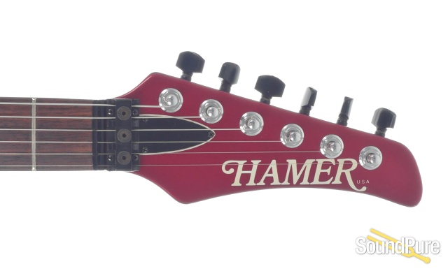 Hamer Phantom A5 Candy Apple Red Electric #41159 - Used — image 8