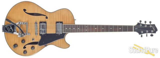 Comins GCS-1 Blond w/Bigsby Semi-Hollow Electric #112217 — image 5