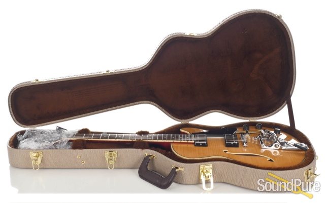 Comins GCS-1 Blond w/Bigsby Semi-Hollow Electric #112217 — image 6