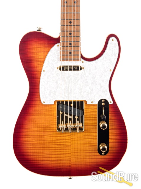 Suhr Classic T Deluxe Aged Cherry Burst Electric #JS6A9L — image 1