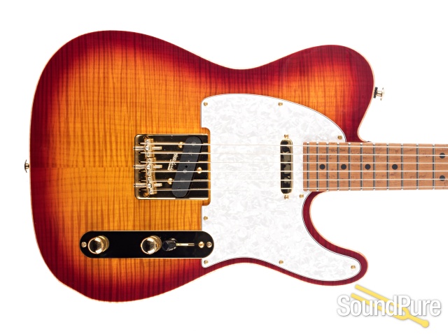 Suhr Classic T Deluxe Aged Cherry Burst Electric #JS6A9L — image 9