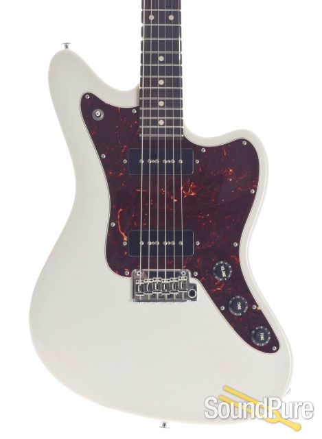 Suhr Classic JM Olympic White Electric Guitar #JS5G6H — image 1