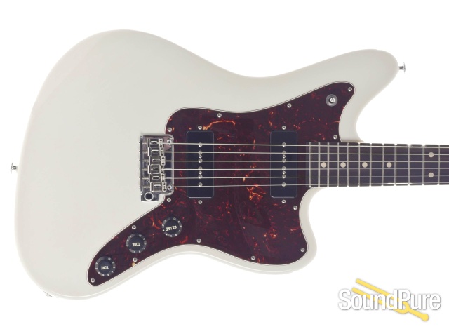Suhr Classic JM Olympic White Electric Guitar #JS5G6H — image 5