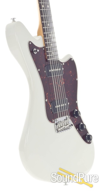 Suhr Classic JM Olympic White Electric Guitar #JS5G6H — image 7