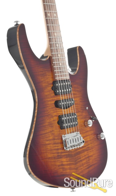 Suhr Modern Plus Bengal Burst H-S-H Electric Guitar #JS8C3L — image 6