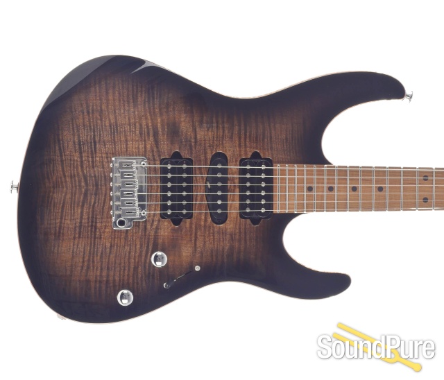 Suhr Modern Plus Trans Charcoal Burst Electric #JS7H8P — image 8