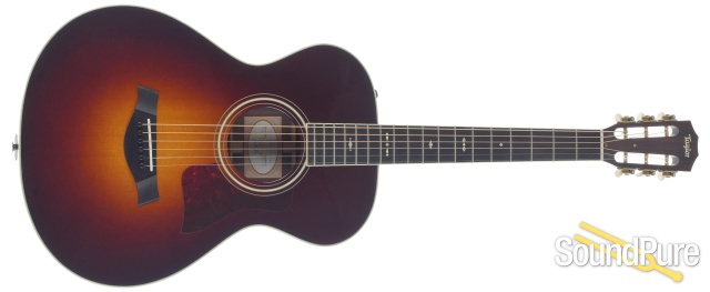 Taylor 712e Sunburst Acoustic #1107103112 - Used — image 8