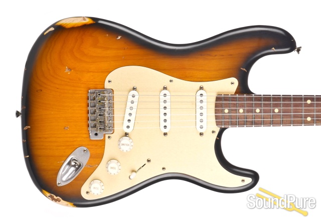 Nash S-57 "59 Build" 2 Tone Burst Electric Guitar #3308 — image 6