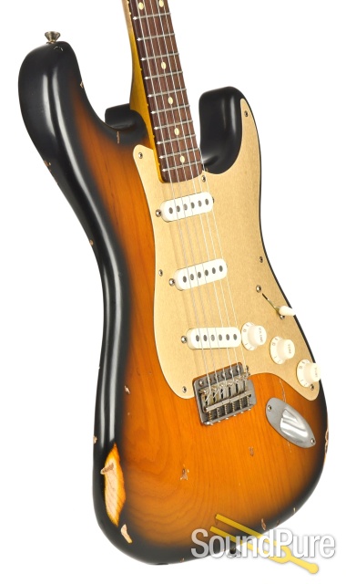 Nash S-57 "59 Build" 2 Tone Burst Electric Guitar #3308 — image 7